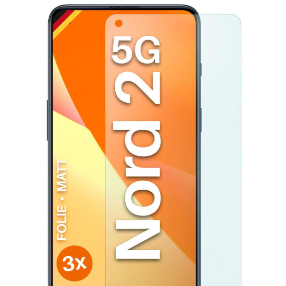 moex FlexProtect OnePlus Nord 2 5G Schutzfolie Matt – Weiteres Produktbild 1