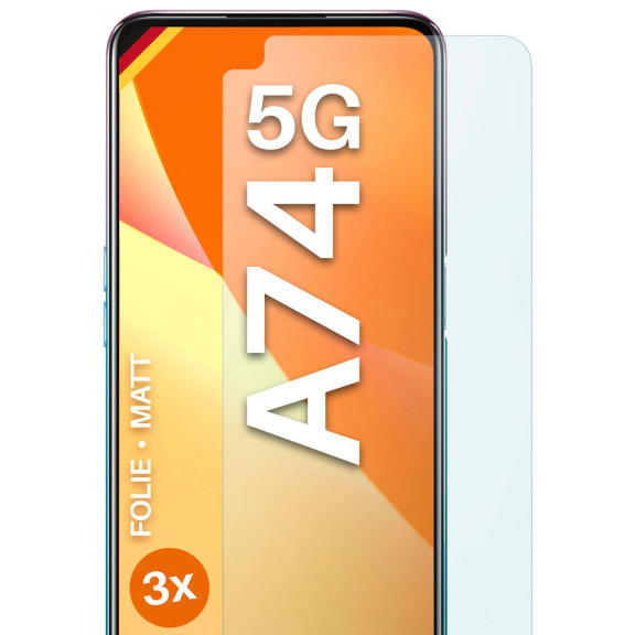 moex FlexProtect Oppo A74 5G Schutzfolie Matt – Weiteres Produktbild 1