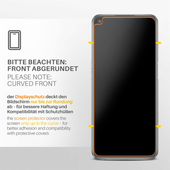 moex FlexProtect Oppo A74 5G Schutzfolie Matt – Weiteres Produktbild 3