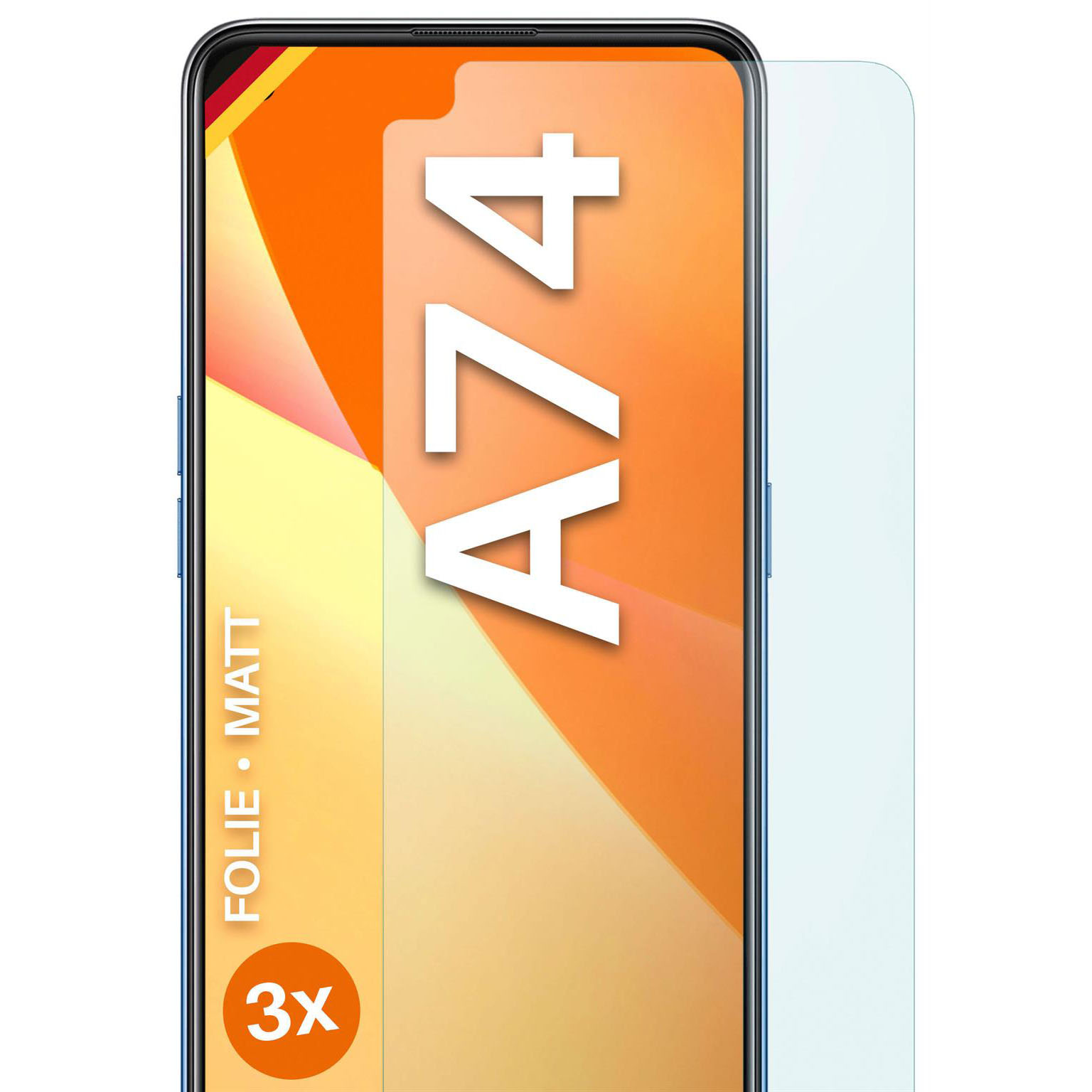 moex FlexProtect Oppo A74 (4G) Schutzfolie Matt – undefined