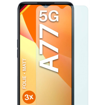 moex FlexProtect Oppo A77 5G Schutzfolie Matt – 3er Set