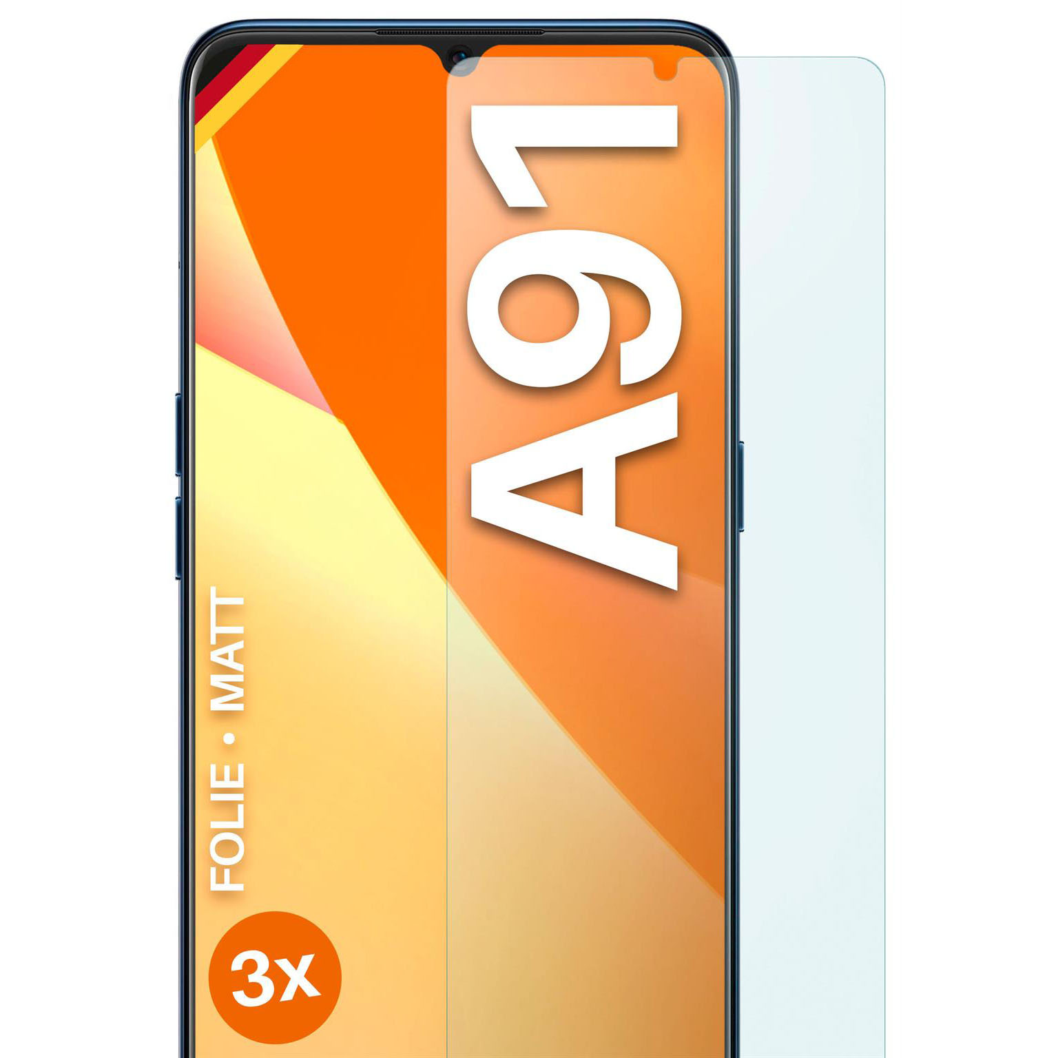 moex FlexProtect Oppo A91 Schutzfolie Matt – undefined