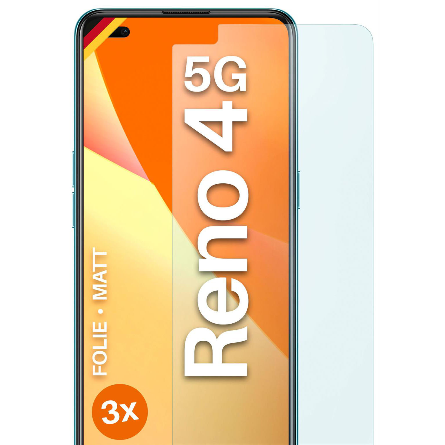 moex FlexProtect Oppo Reno4 5G Schutzfolie Matt – Weiteres Produktbild 1 moex FlexProtect Oppo Reno4 5G Schutzfolie Matt – Weiteres Produktbild 1
