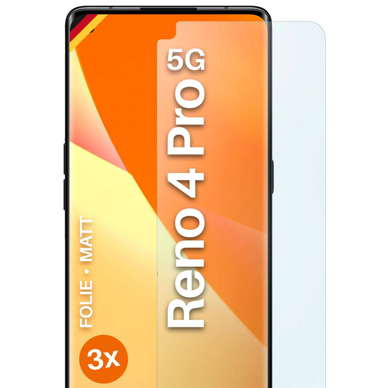 moex FlexProtect Oppo Reno4 Pro 5G Schutzfolie Matt – undefined