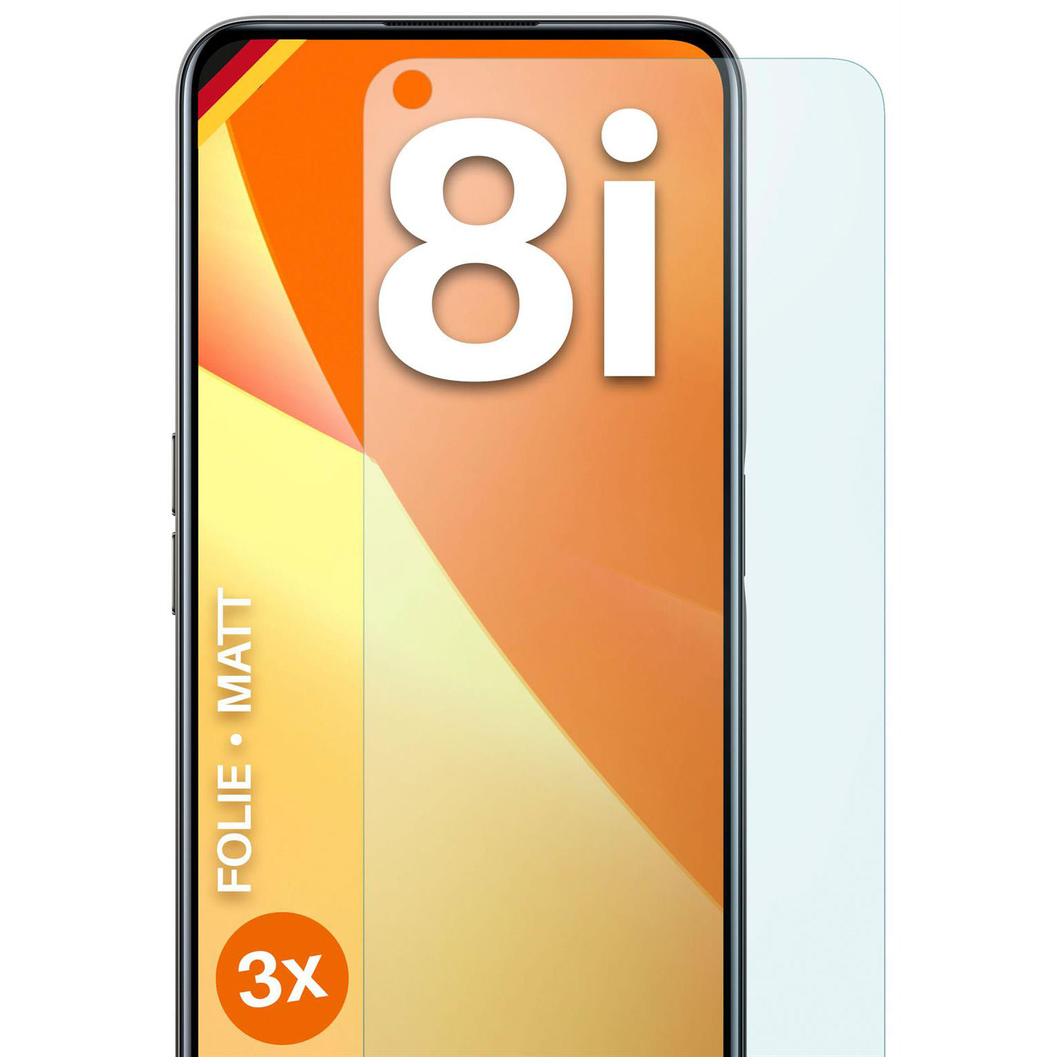 moex FlexProtect Realme 8i Schutzfolie Matt – Weiteres Produktbild 1 moex FlexProtect Realme 8i Schutzfolie Matt – Weiteres Produktbild 1