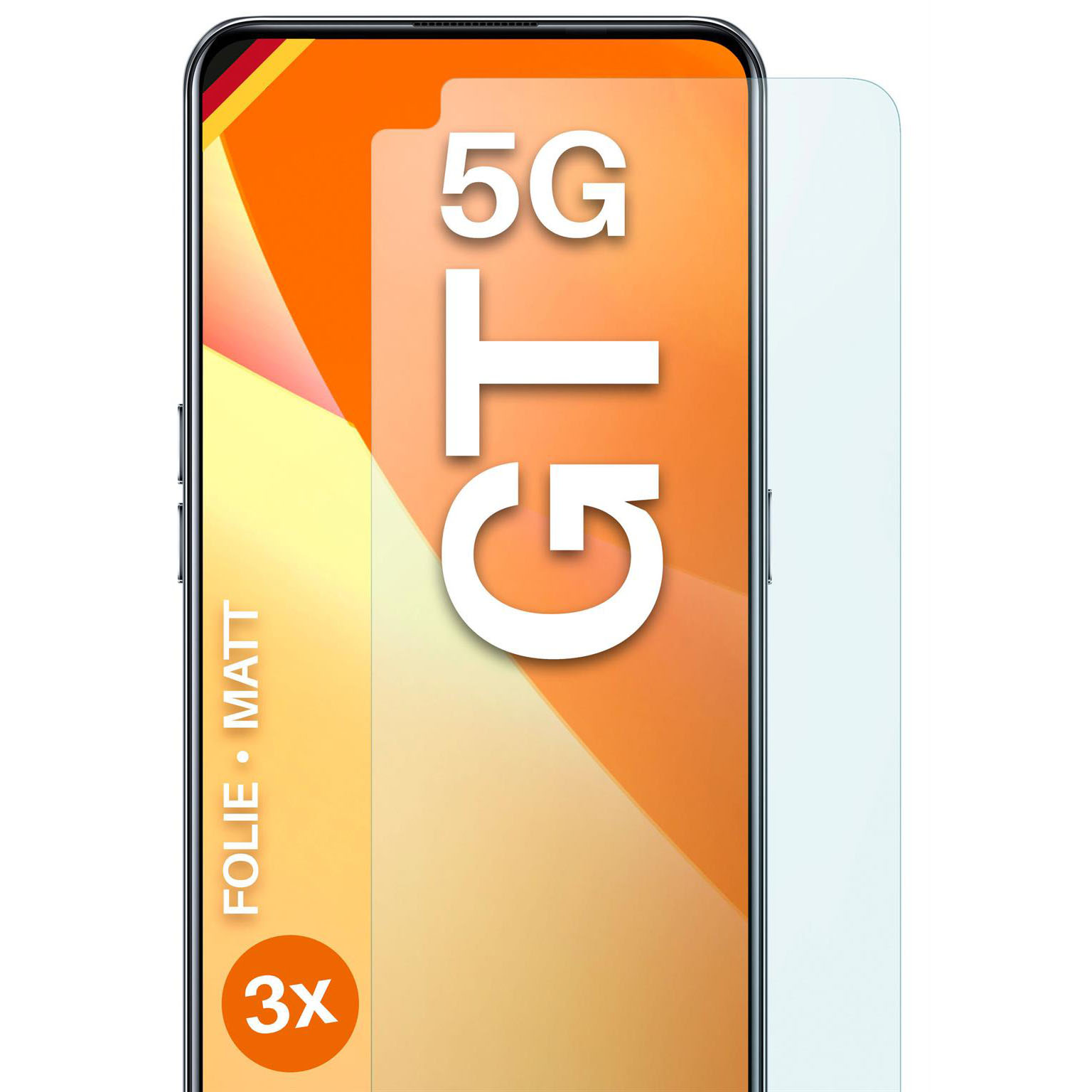 moex FlexProtect Realme GT 5G Schutzfolie Matt – Weiteres Produktbild 1 moex FlexProtect Realme GT 5G Schutzfolie Matt – Weiteres Produktbild 1