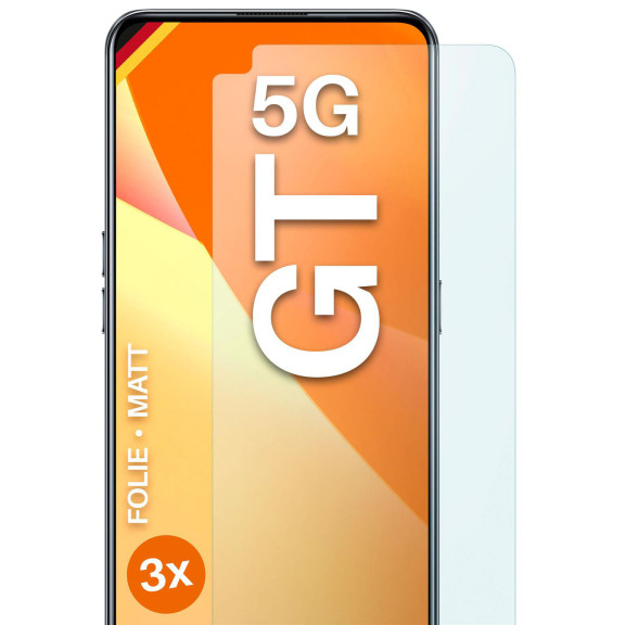 moex FlexProtect Realme GT 5G Schutzfolie Matt – Weiteres Produktbild 1