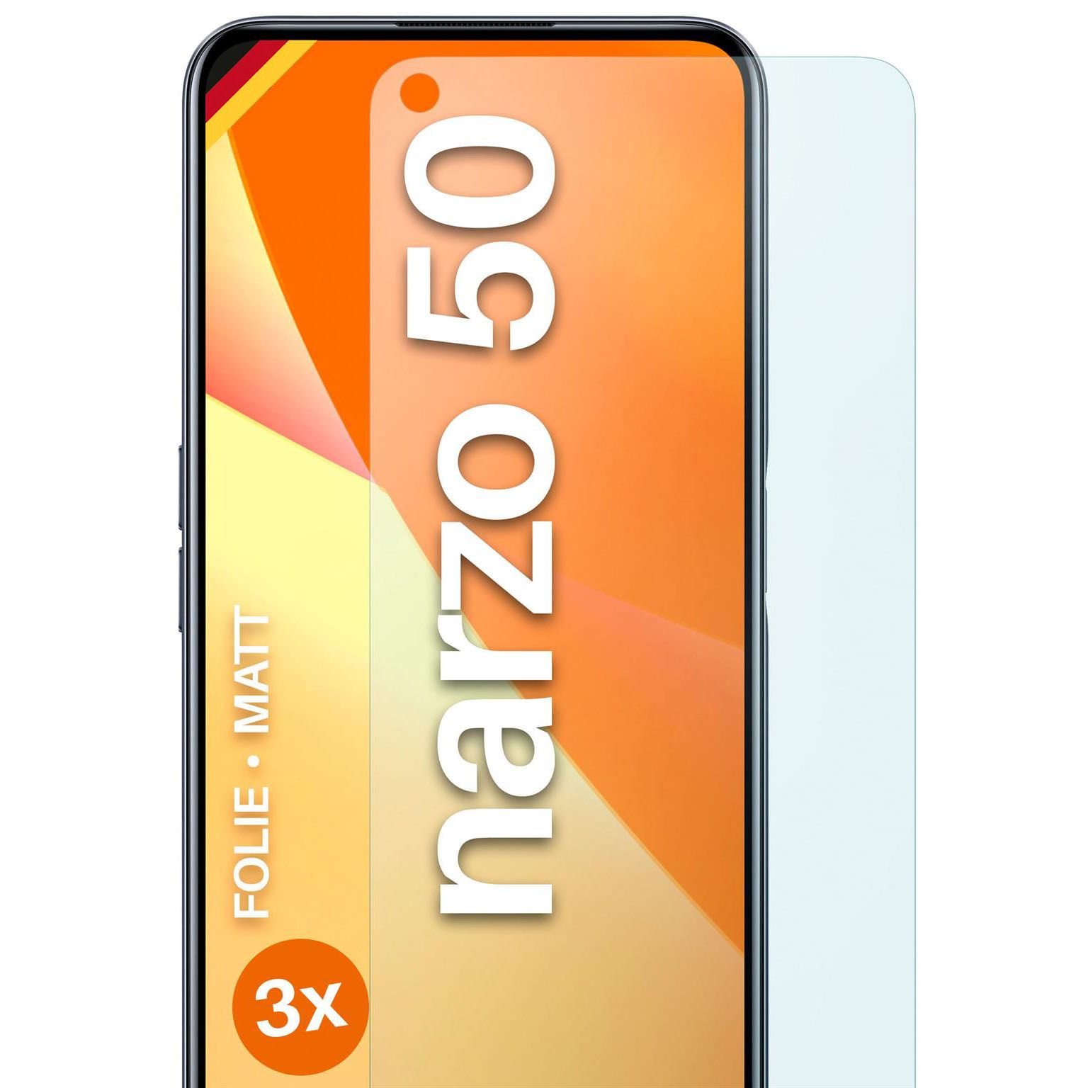 moex FlexProtect Realme Narzo 50 (4G) Schutzfolie Matt – Weiteres Produktbild 1 moex FlexProtect Realme Narzo 50 (4G) Schutzfolie Matt – Weiteres Produktbild 1