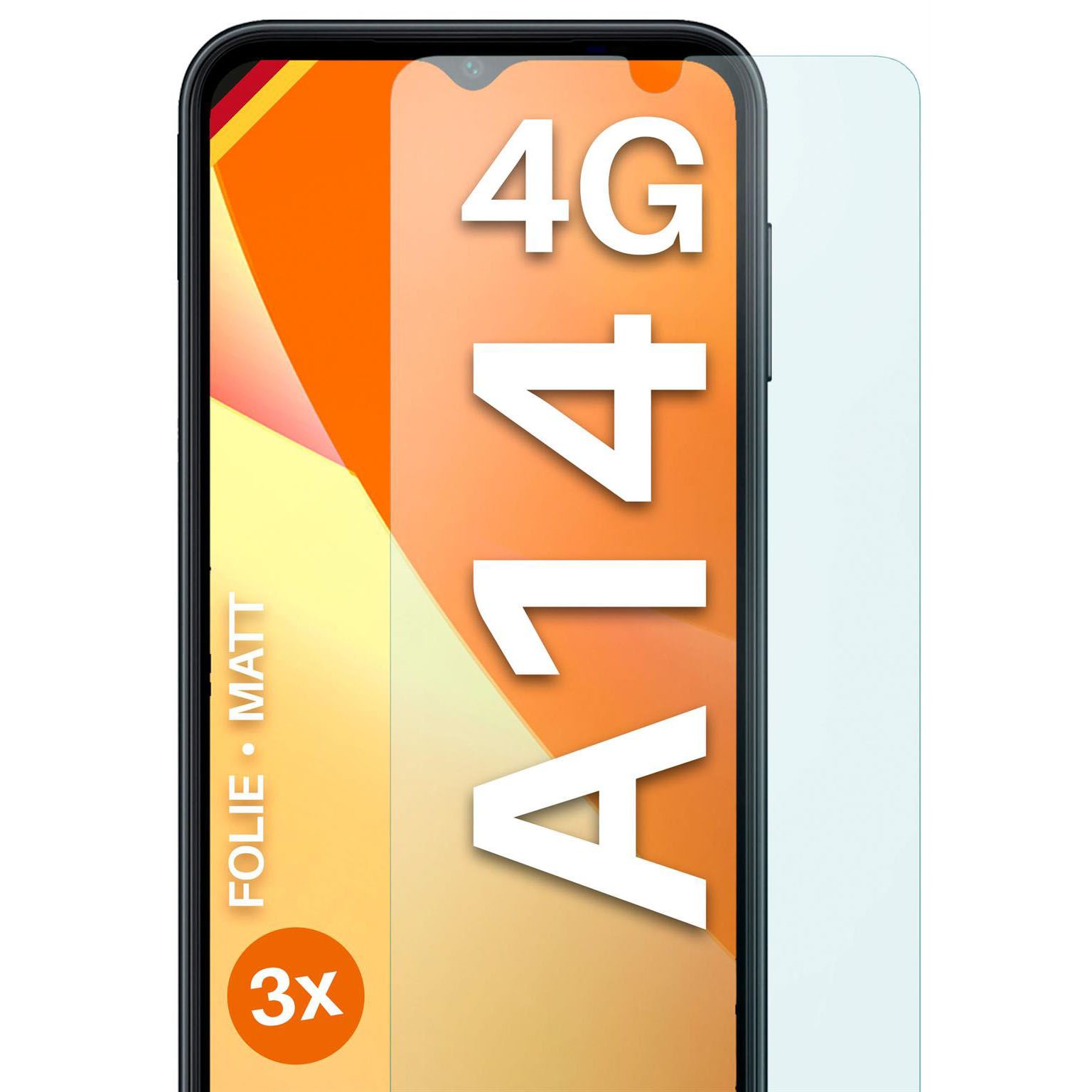 moex FlexProtect Samsung Galaxy A14 (4G) Schutzfolie Matt – Weiteres Produktbild 1 moex FlexProtect Samsung Galaxy A14 (4G) Schutzfolie Matt – Weiteres Produktbild 1