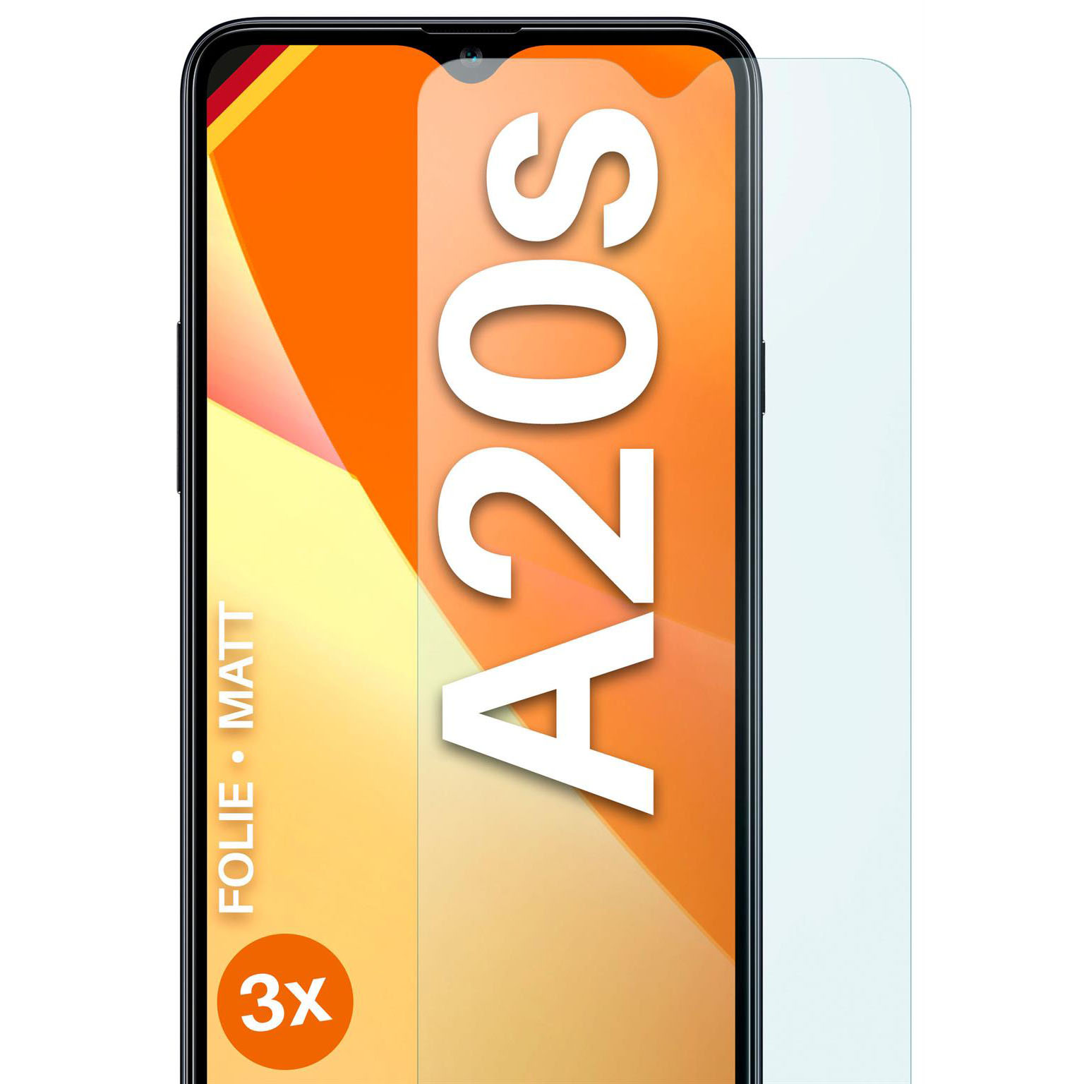 moex FlexProtect Samsung Galaxy A20s Schutzfolie Matt – Weiteres Produktbild 1 moex FlexProtect Samsung Galaxy A20s Schutzfolie Matt – Weiteres Produktbild 1