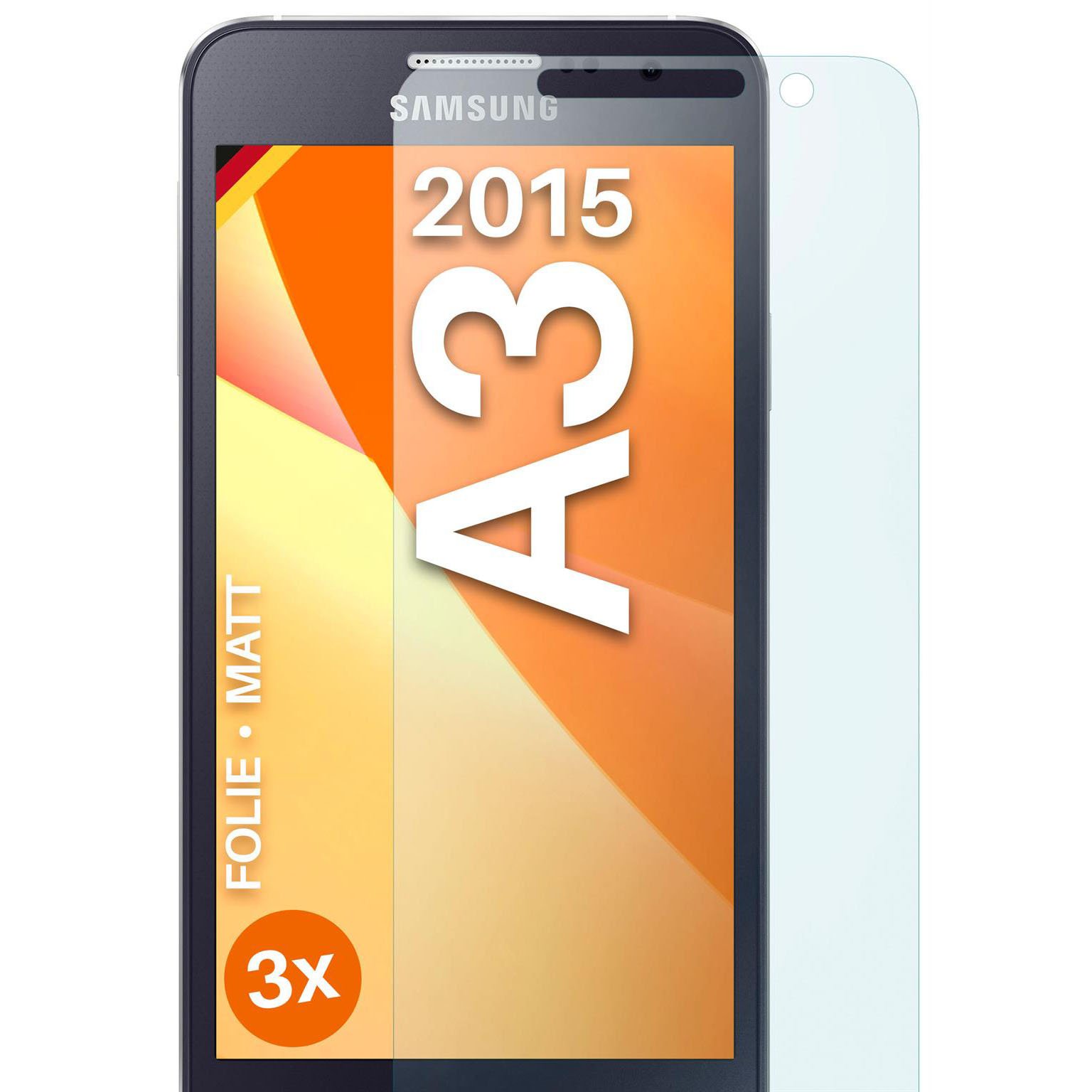 moex FlexProtect Samsung Galaxy A3 (2015) Schutzfolie Matt – Weiteres Produktbild 1 moex FlexProtect Samsung Galaxy A3 (2015) Schutzfolie Matt – Weiteres Produktbild 1
