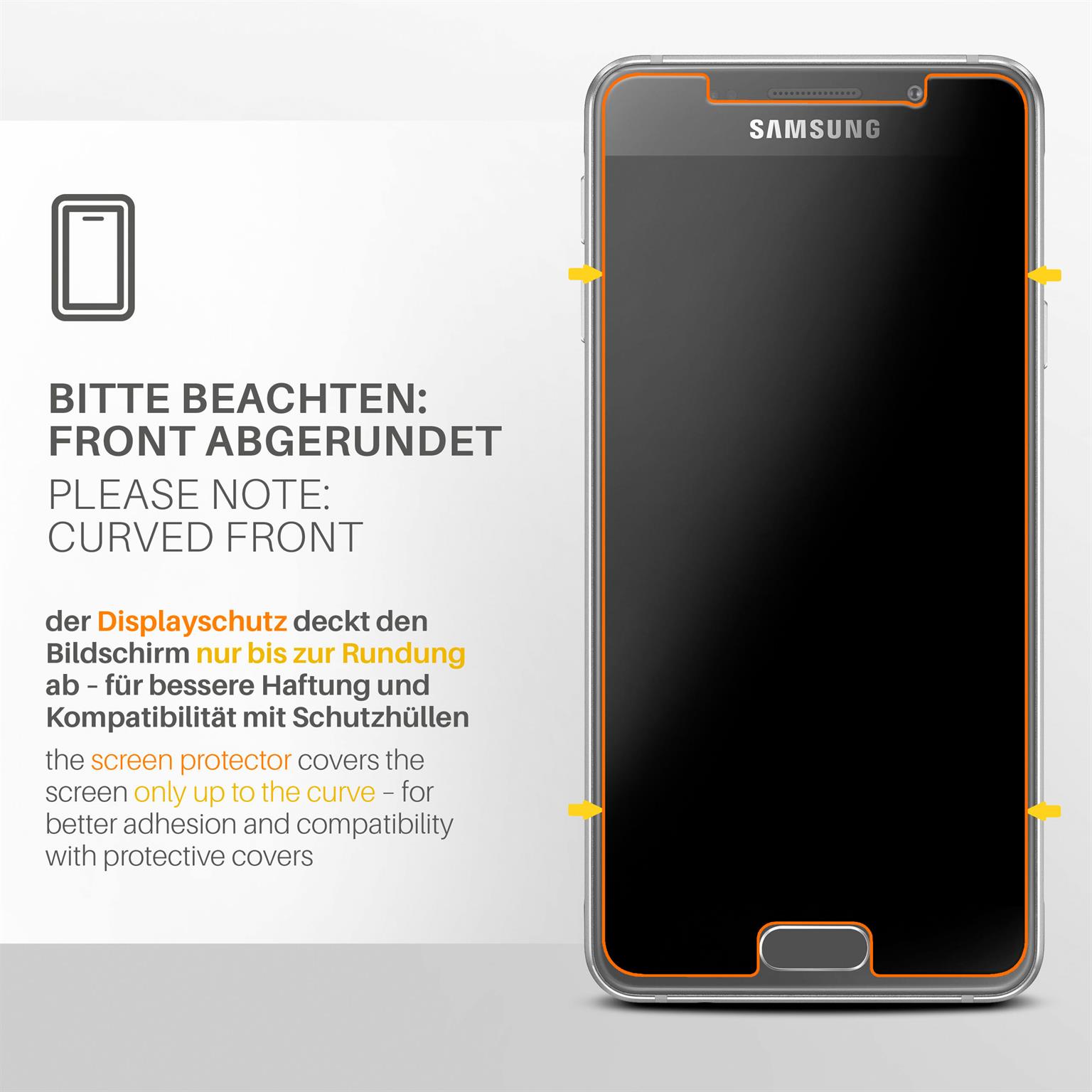 moex FlexProtect Samsung Galaxy A3 (2016) Schutzfolie Matt – Weiteres Produktbild 3 moex FlexProtect Samsung Galaxy A3 (2016) Schutzfolie Matt – Weiteres Produktbild 3
