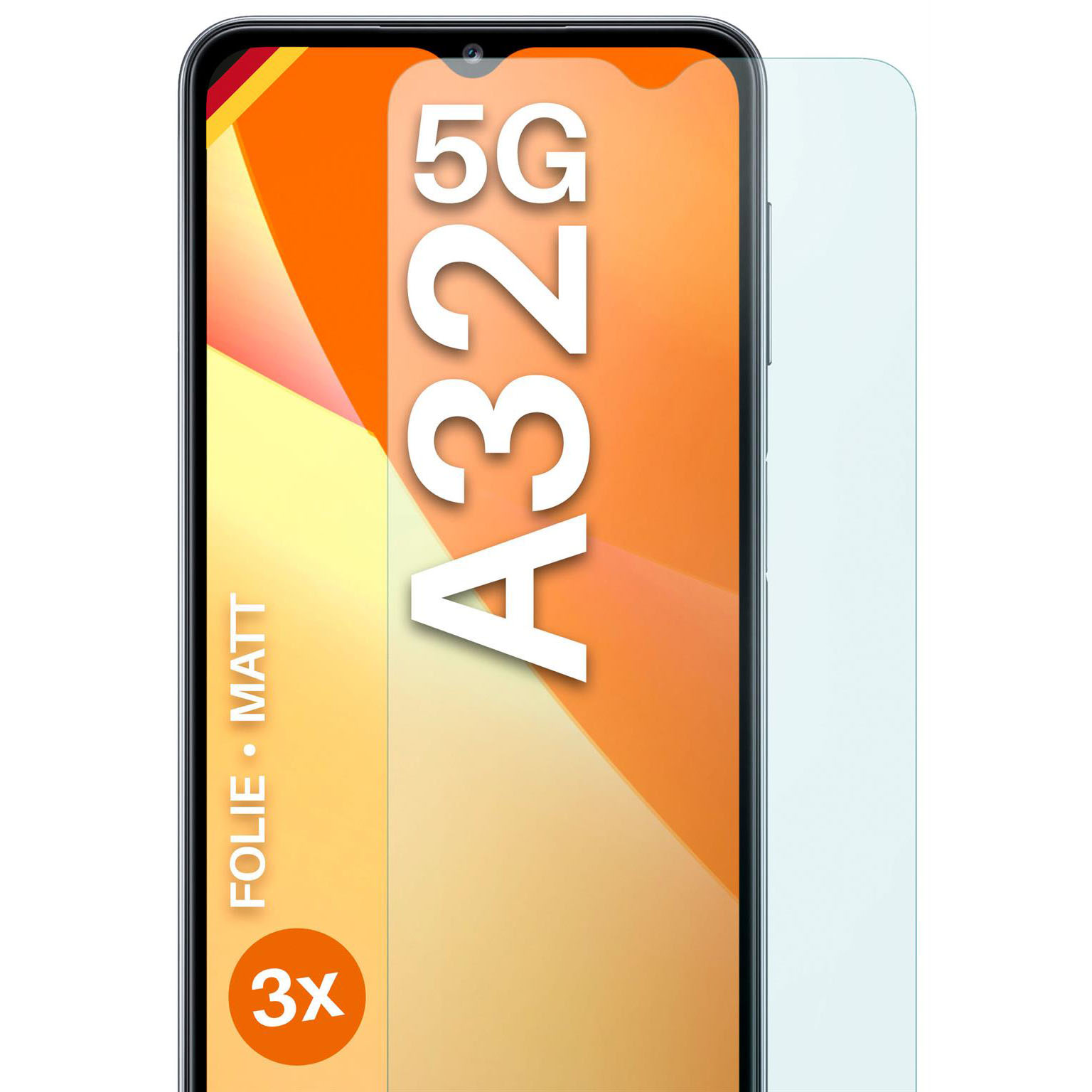 moex FlexProtect Samsung Galaxy A32 5G Schutzfolie Matt – Weiteres Produktbild 1 moex FlexProtect Samsung Galaxy A32 5G Schutzfolie Matt – Weiteres Produktbild 1