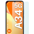 moex FlexProtect Samsung Galaxy A34 5G Schutzfolie Matt – Weiteres Produktbild 1