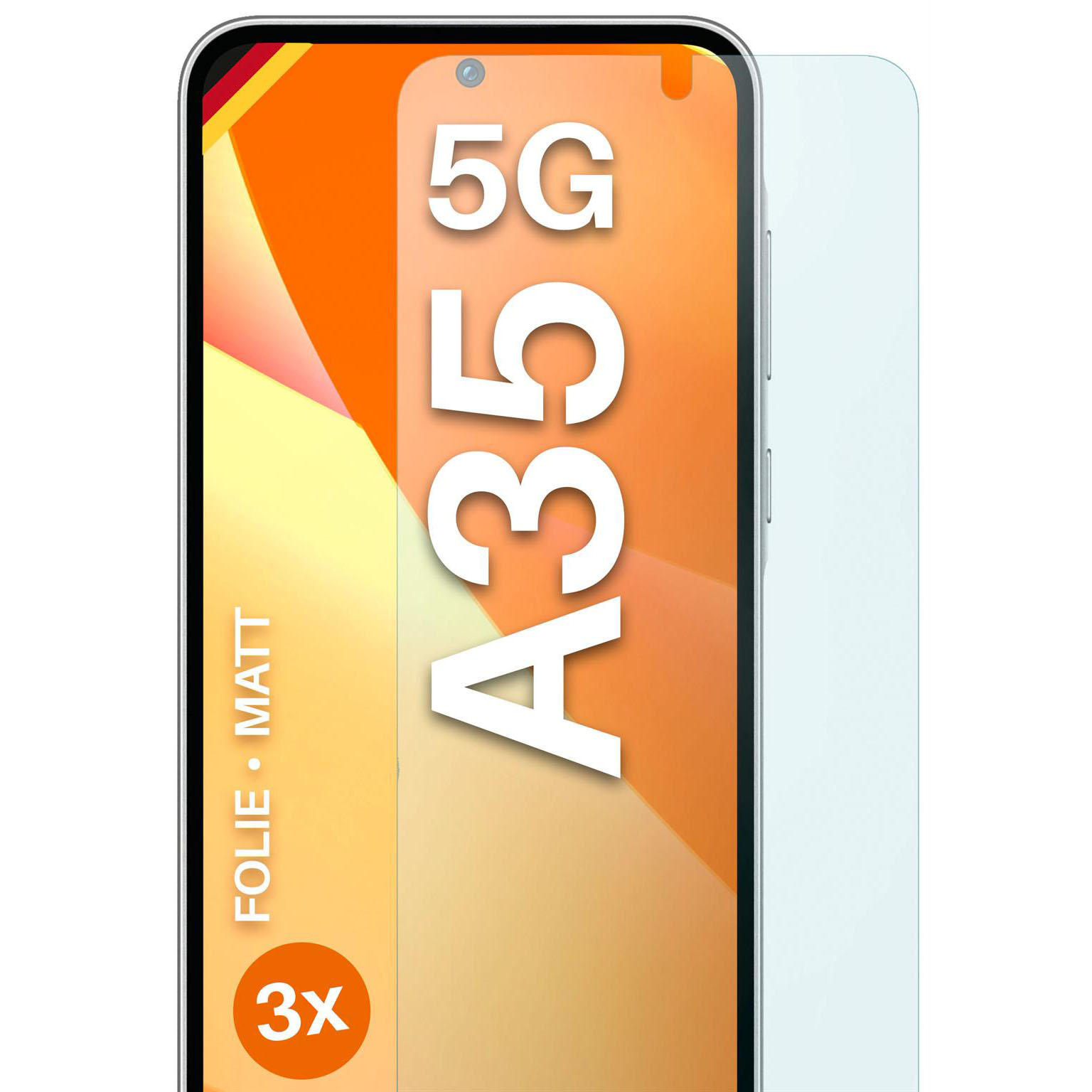 moex FlexProtect Samsung Galaxy A35 5G Schutzfolie Matt – Weiteres Produktbild 1 moex FlexProtect Samsung Galaxy A35 5G Schutzfolie Matt – Weiteres Produktbild 1