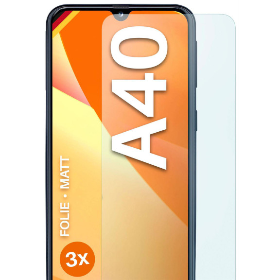 moex FlexProtect Samsung Galaxy A40 Schutzfolie Matt – Weiteres Produktbild 1