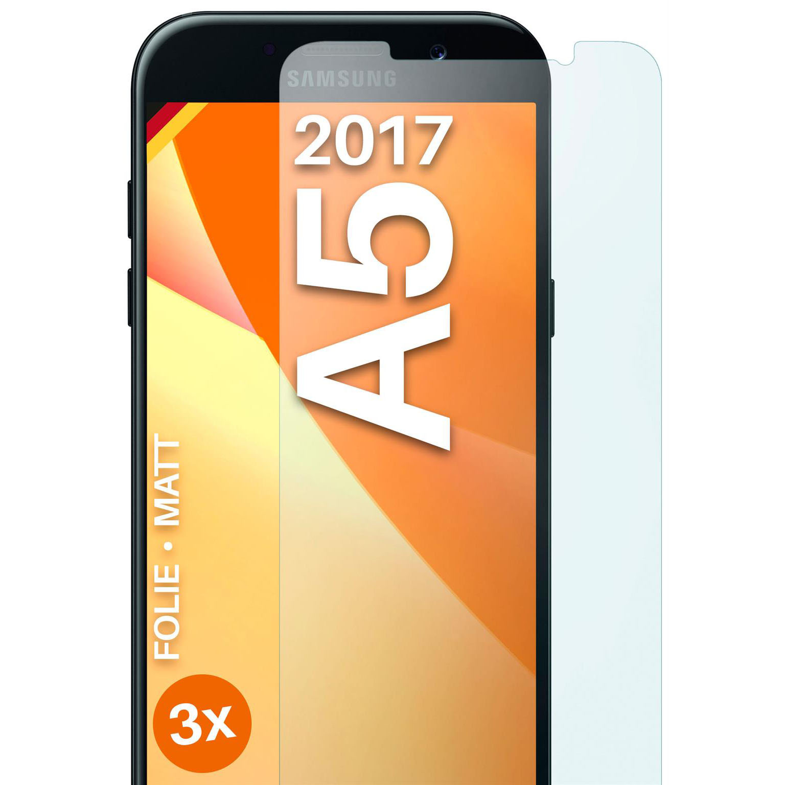 moex FlexProtect Samsung Galaxy A5 (2017) Schutzfolie Matt – Weiteres Produktbild 1 moex FlexProtect Samsung Galaxy A5 (2017) Schutzfolie Matt – Weiteres Produktbild 1
