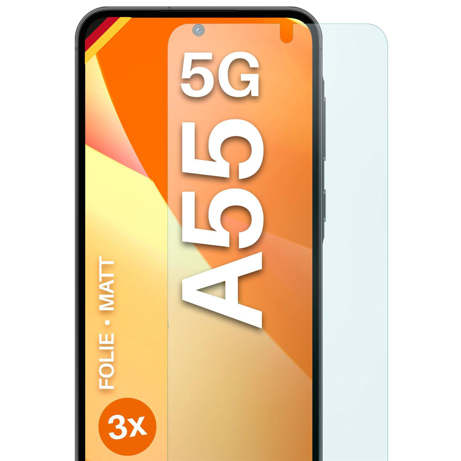 moex FlexProtect Samsung Galaxy A55 5G Schutzfolie Matt – undefined