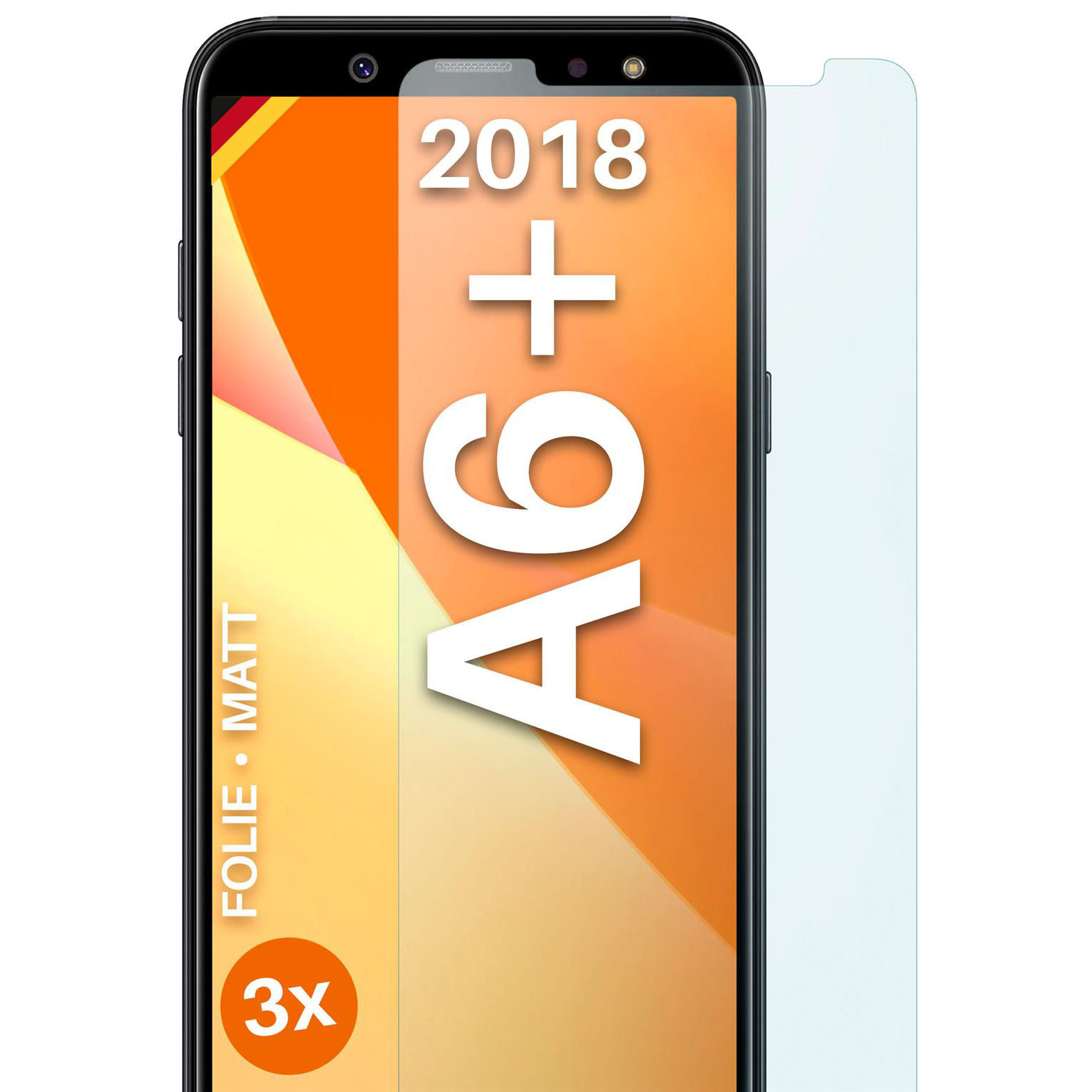 moex FlexProtect Samsung Galaxy A6 Plus (2018) Schutzfolie Matt – Weiteres Produktbild 1 moex FlexProtect Samsung Galaxy A6 Plus (2018) Schutzfolie Matt – Weiteres Produktbild 1