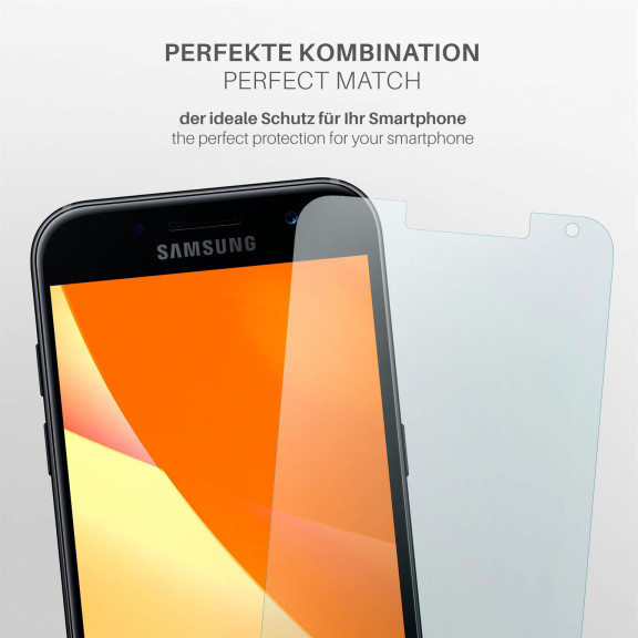 moex FlexProtect Samsung Galaxy A7 (2015) Schutzfolie Matt – Weiteres Produktbild 3