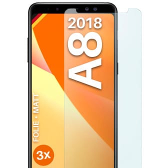 moex FlexProtect Samsung Galaxy A8 (2018) Schutzfolie Matt – 3er Set moex FlexProtect Samsung Galaxy A8 (2018) Schutzfolie Matt – 3er Set