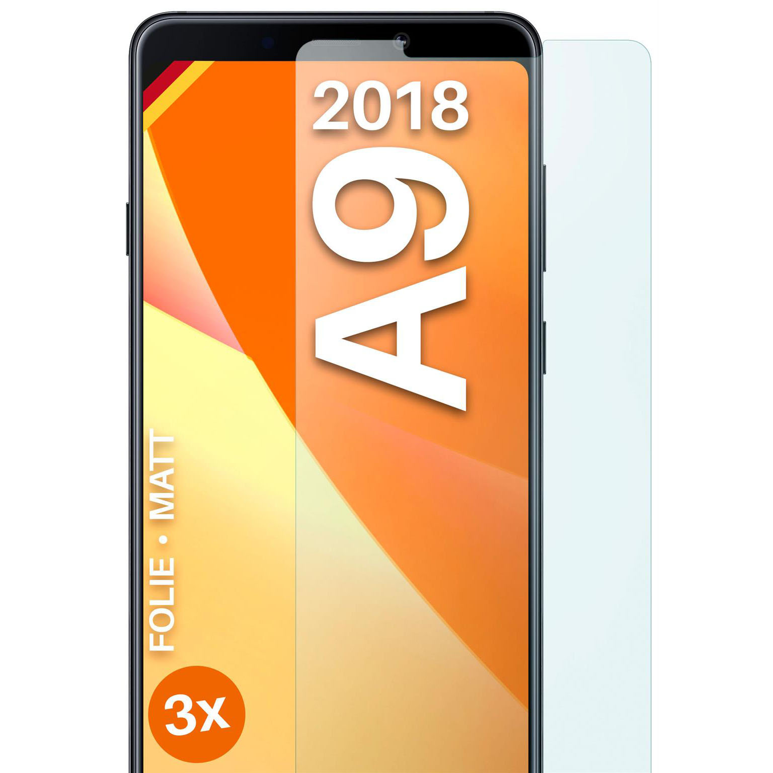 moex FlexProtect Samsung Galaxy A9 (2018) Schutzfolie Matt – Weiteres Produktbild 1 moex FlexProtect Samsung Galaxy A9 (2018) Schutzfolie Matt – Weiteres Produktbild 1