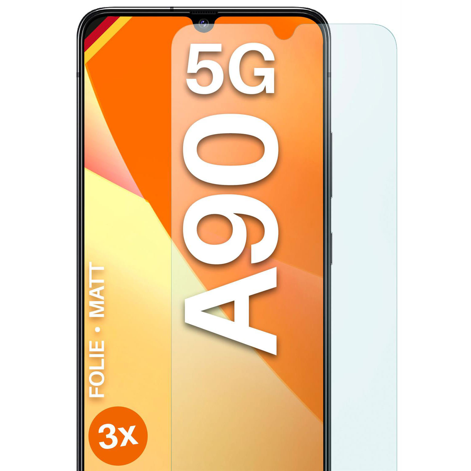 moex FlexProtect Samsung Galaxy A90 5G Schutzfolie Matt – Weiteres Produktbild 1 moex FlexProtect Samsung Galaxy A90 5G Schutzfolie Matt – Weiteres Produktbild 1