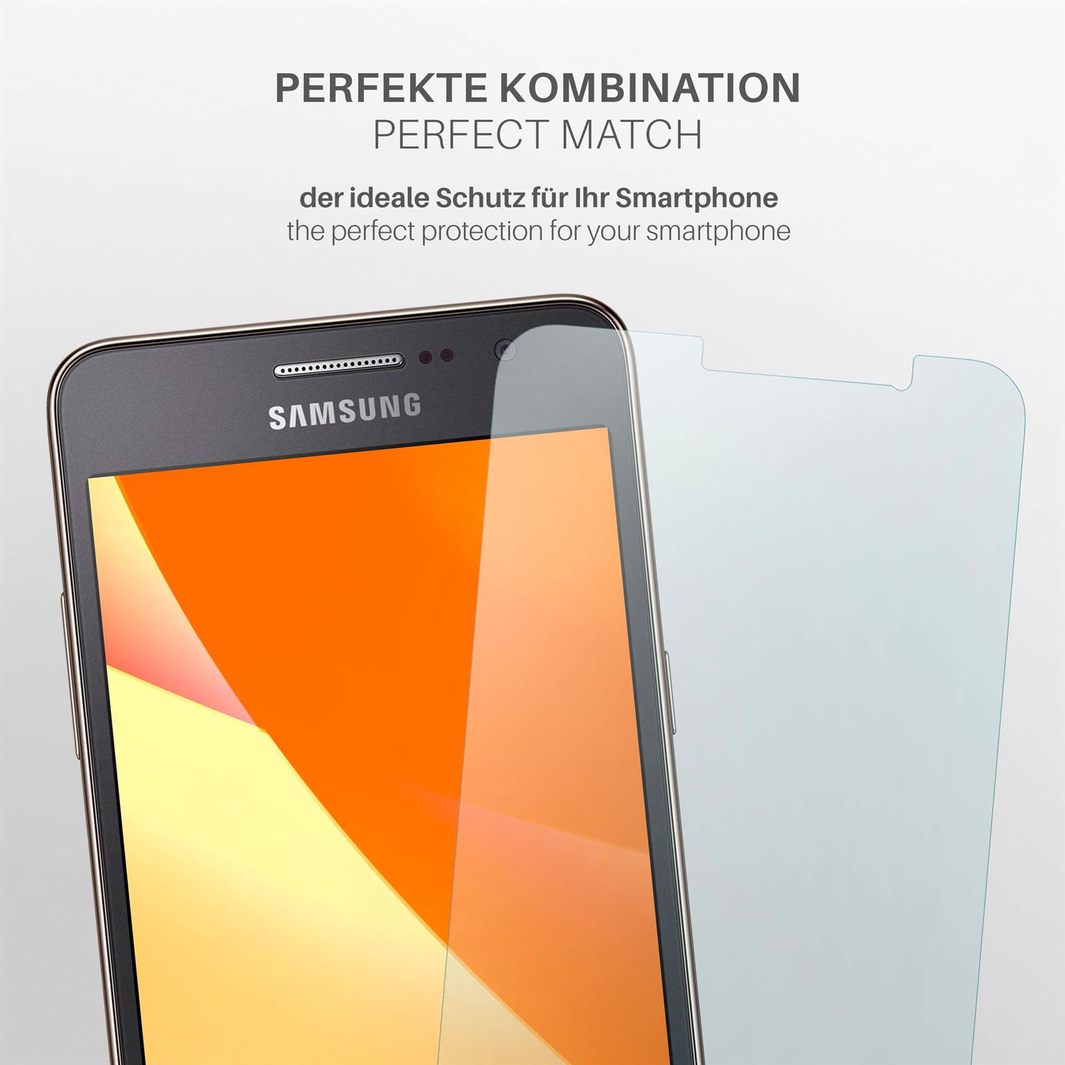 moex FlexProtect Samsung Galaxy Grand Prime Schutzfolie Matt – Weiteres Produktbild 2