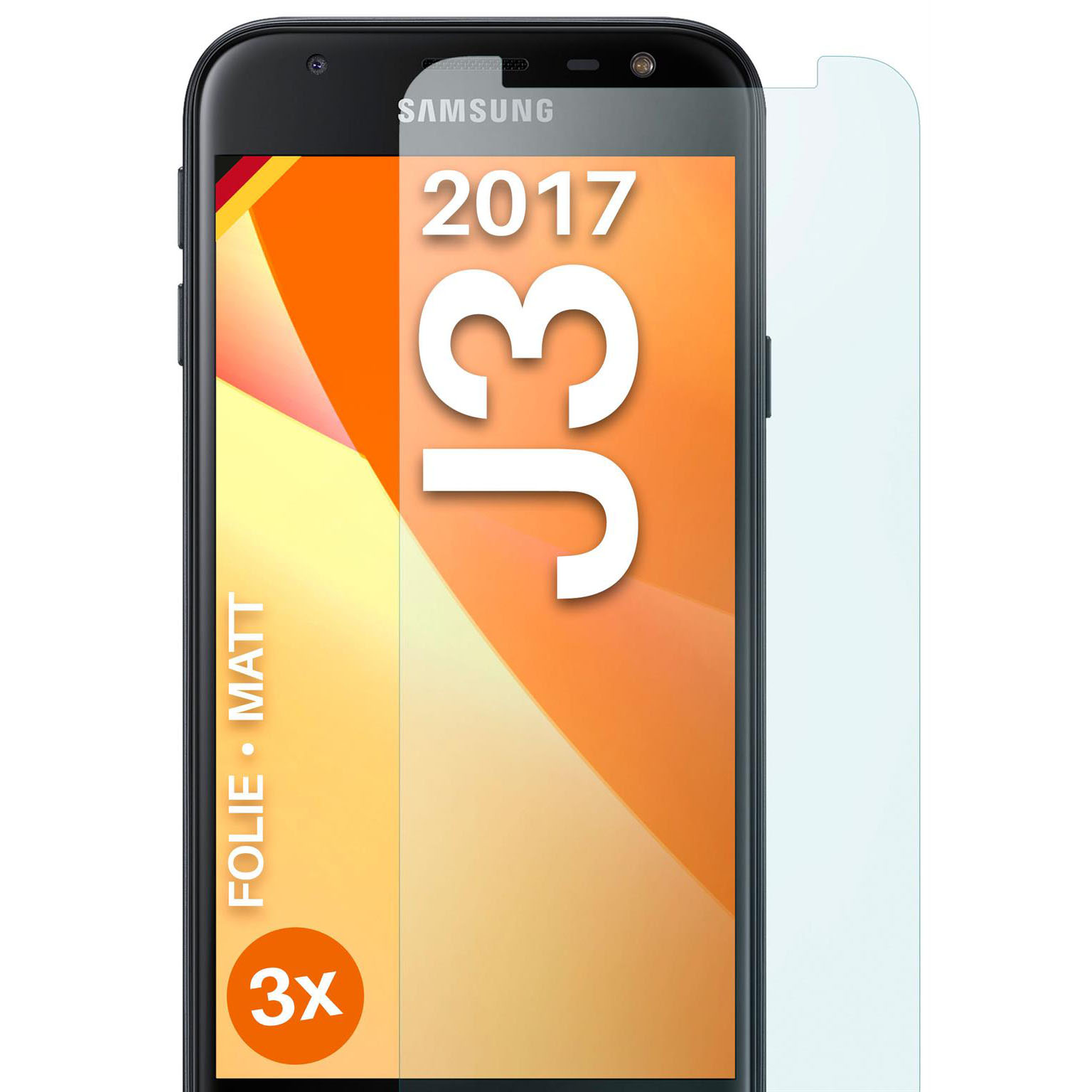 moex FlexProtect Samsung Galaxy J3 (2017) Schutzfolie Matt – undefined