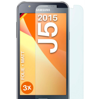 moex FlexProtect Samsung Galaxy J5 (2015) Schutzfolie Matt – 3er Set