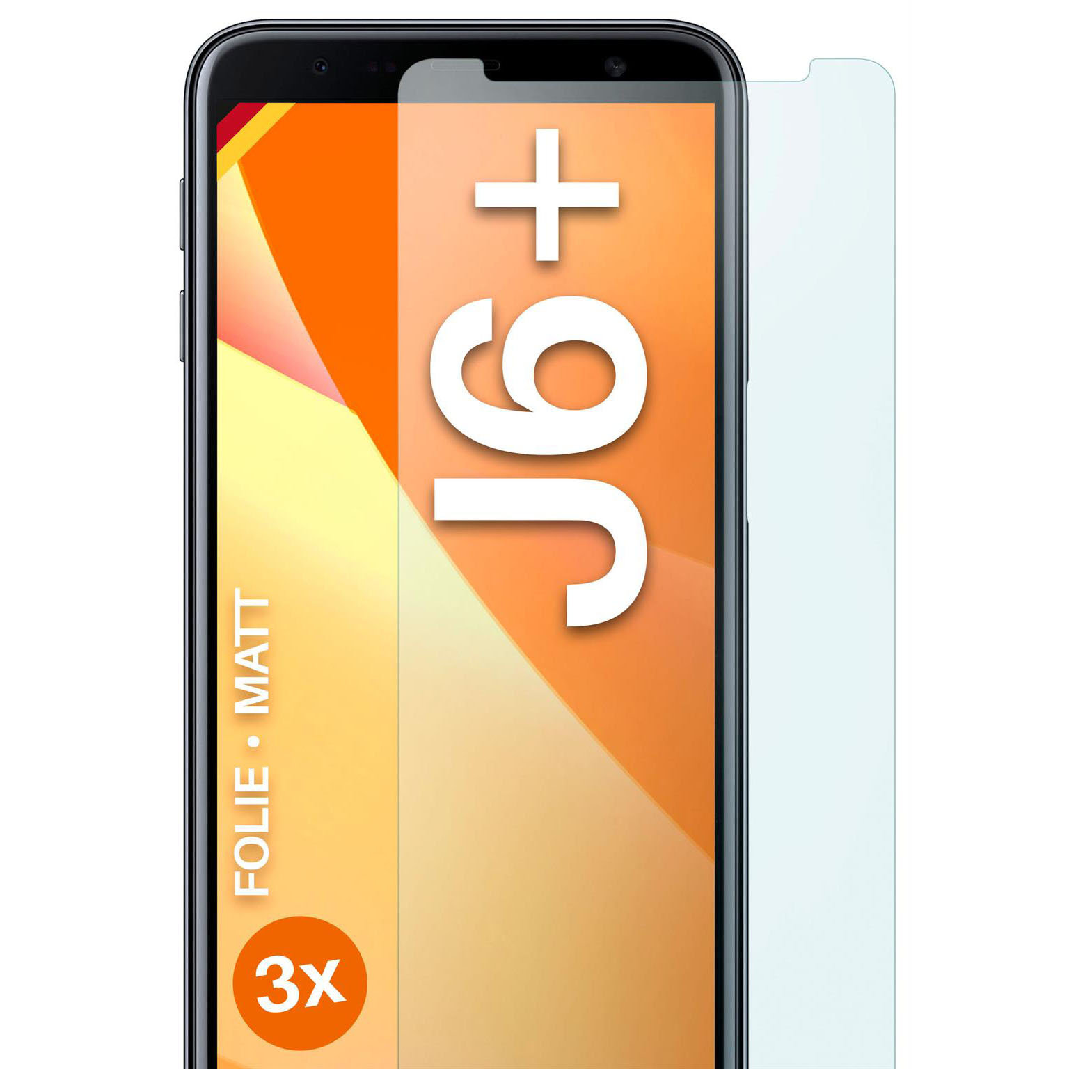 moex FlexProtect Samsung Galaxy J6 Plus Schutzfolie Matt – undefined