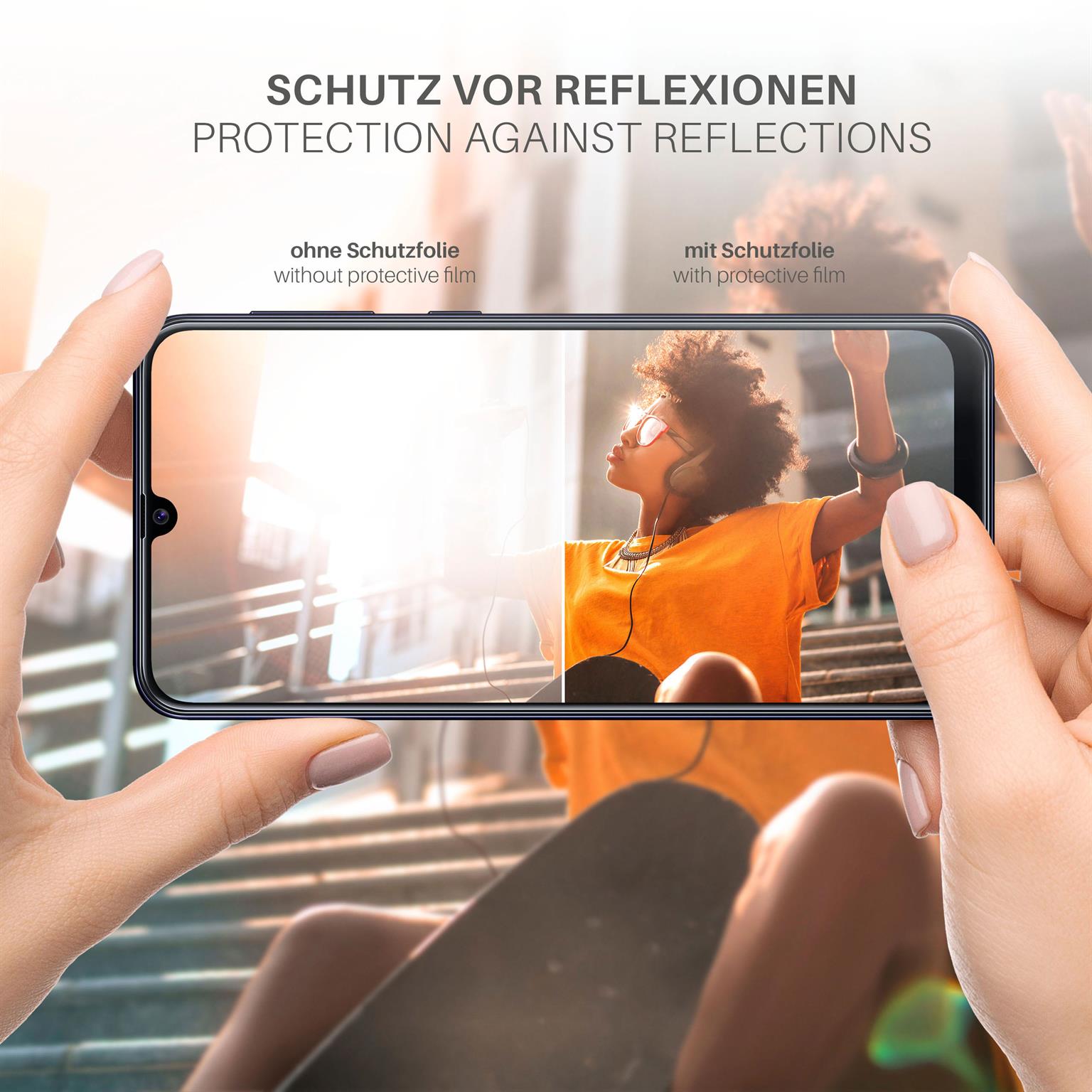 moex FlexProtect Samsung Galaxy M21 Schutzfolie Matt – Weiteres Produktbild 5