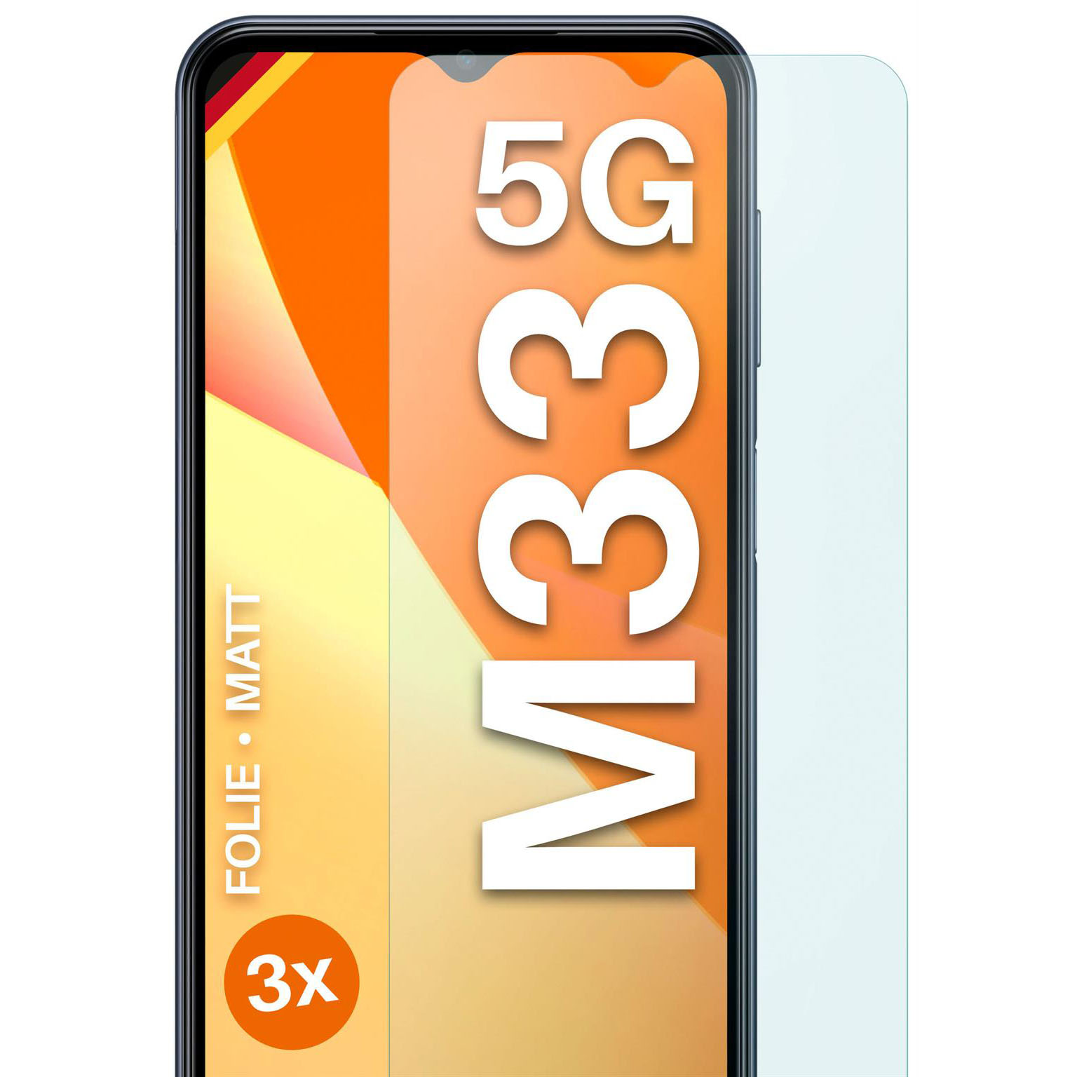 moex FlexProtect Samsung Galaxy M33 5G Schutzfolie Matt – Weiteres Produktbild 1 moex FlexProtect Samsung Galaxy M33 5G Schutzfolie Matt – Weiteres Produktbild 1