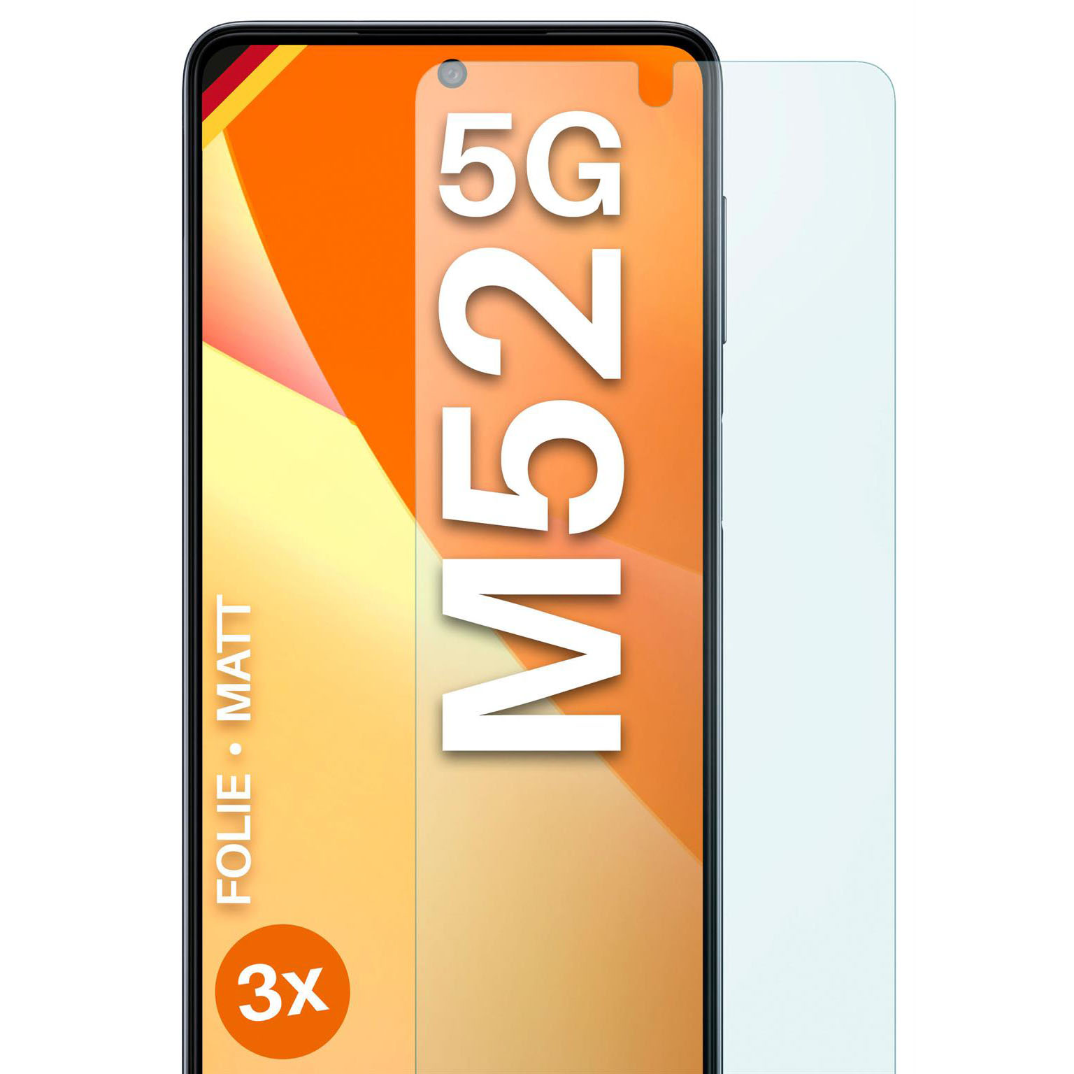 moex FlexProtect Samsung Galaxy M52 5G Schutzfolie Matt – Weiteres Produktbild 1 moex FlexProtect Samsung Galaxy M52 5G Schutzfolie Matt – Weiteres Produktbild 1