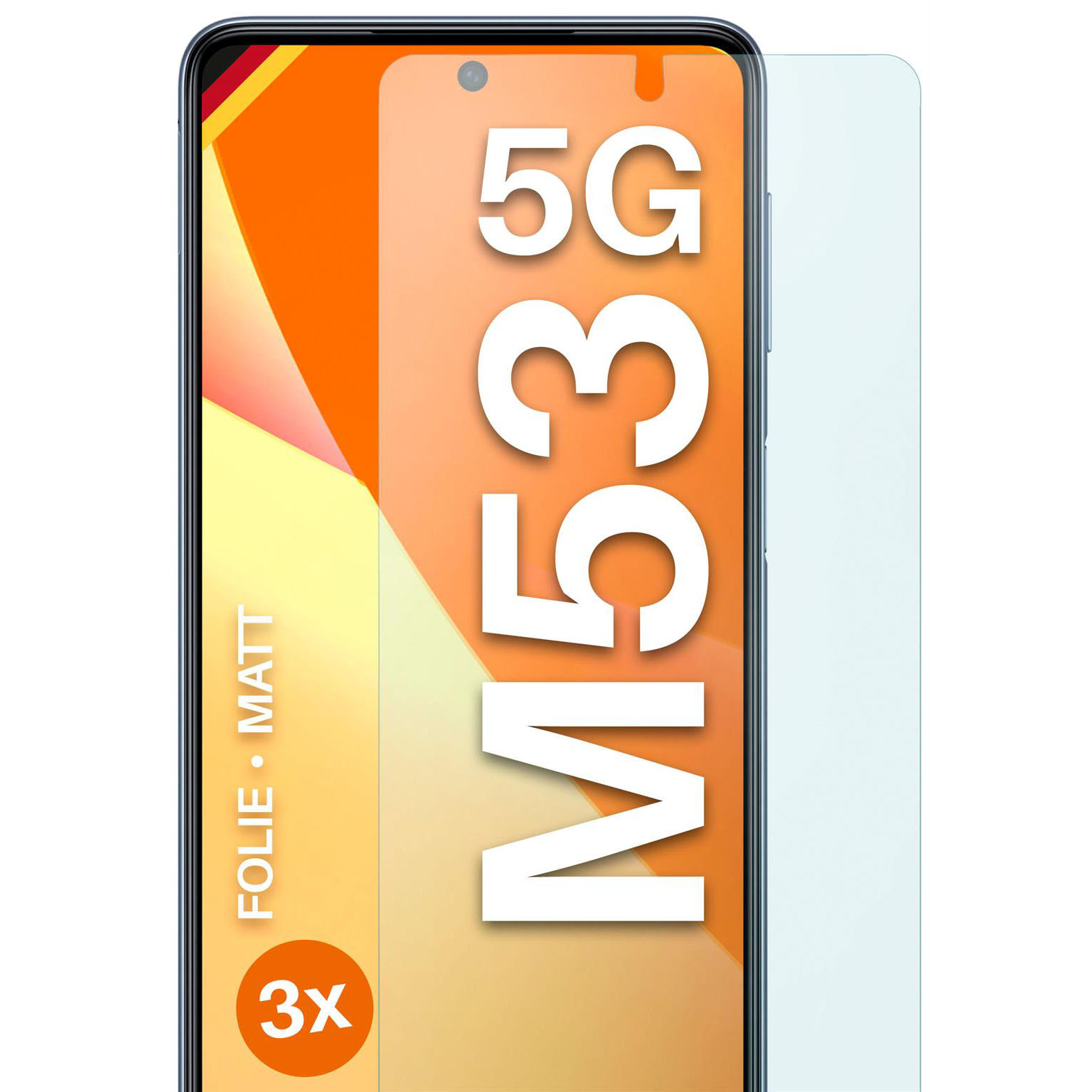 moex FlexProtect Samsung Galaxy M53 5G Schutzfolie Matt – Weiteres Produktbild 1 moex FlexProtect Samsung Galaxy M53 5G Schutzfolie Matt – Weiteres Produktbild 1