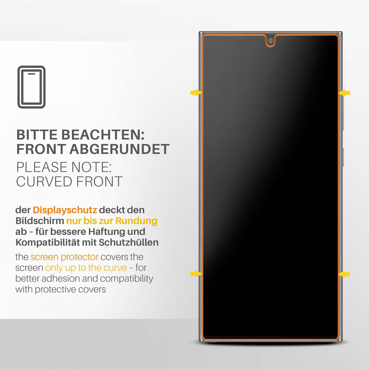moex FlexProtect Samsung Galaxy Note 20 Ultra 5G Schutzfolie Matt – Weiteres Produktbild 2