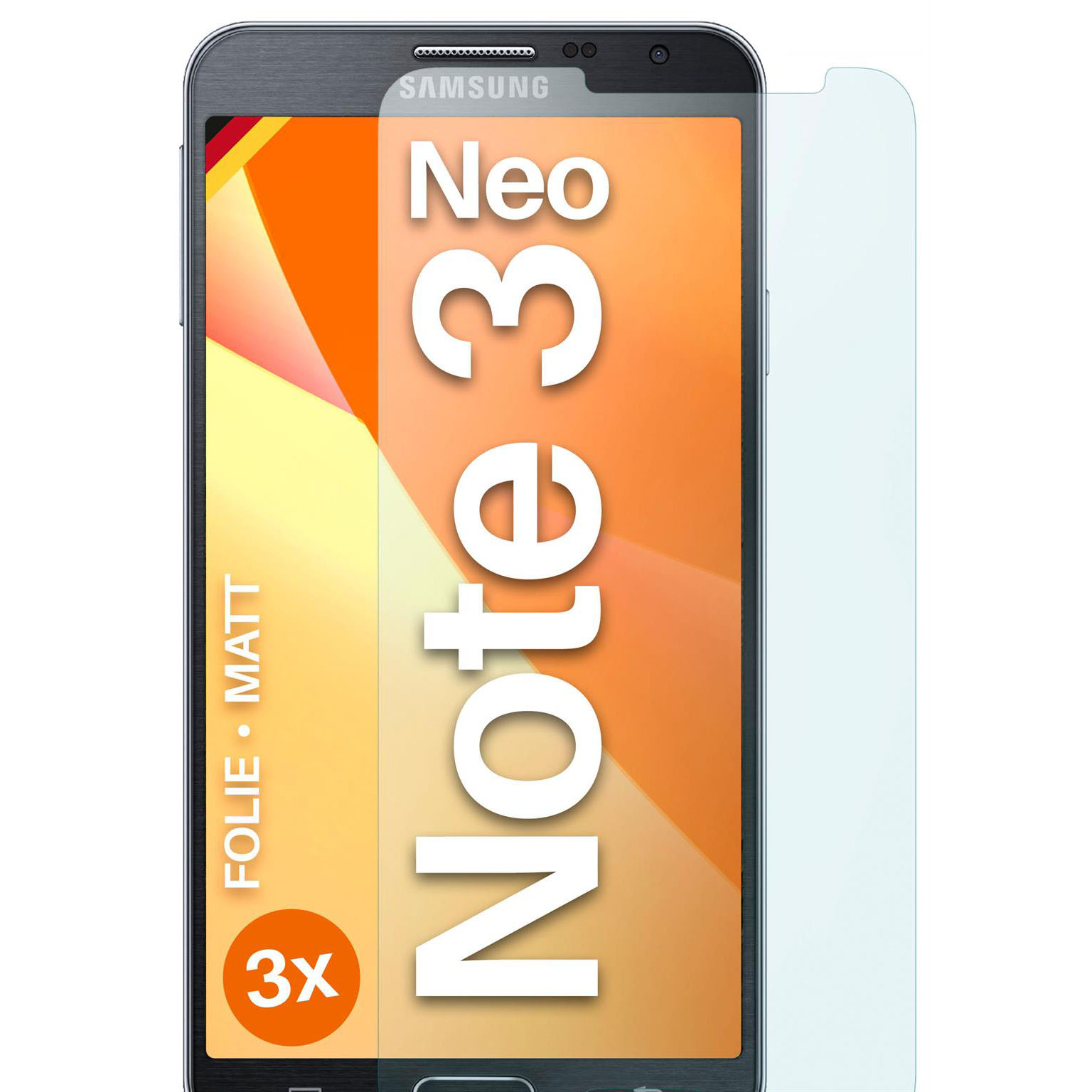 moex FlexProtect Samsung Galaxy Note 3 Neo Schutzfolie Matt – Weiteres Produktbild 1 moex FlexProtect Samsung Galaxy Note 3 Neo Schutzfolie Matt – Weiteres Produktbild 1