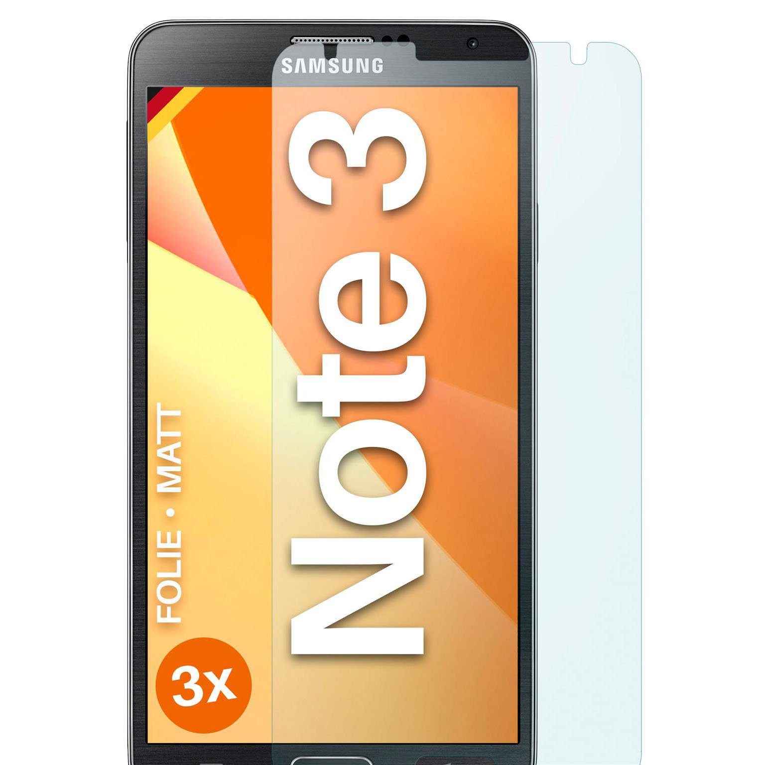 moex FlexProtect Samsung Galaxy Note 3 Schutzfolie Matt – Weiteres Produktbild 1 moex FlexProtect Samsung Galaxy Note 3 Schutzfolie Matt – Weiteres Produktbild 1