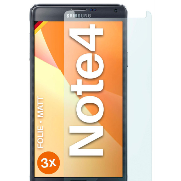 moex FlexProtect Samsung Galaxy Note 4 Schutzfolie Matt – Weiteres Produktbild 1