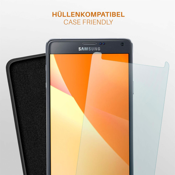 moex FlexProtect Samsung Galaxy Note 4 Schutzfolie Matt – Weiteres Produktbild 6