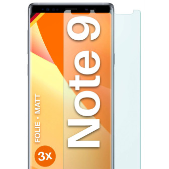 moex FlexProtect Samsung Galaxy Note 9 Schutzfolie Matt – 3er Set