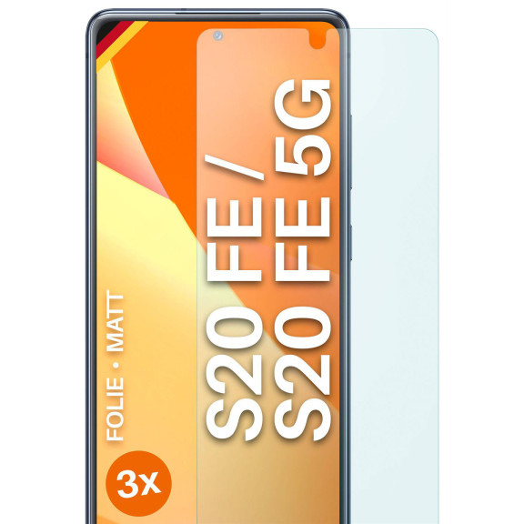moex FlexProtect Samsung Galaxy S20 FE 5G Schutzfolie Matt – Weiteres Produktbild 1 moex FlexProtect Samsung Galaxy S20 FE 5G Schutzfolie Matt – Weiteres Produktbild 1