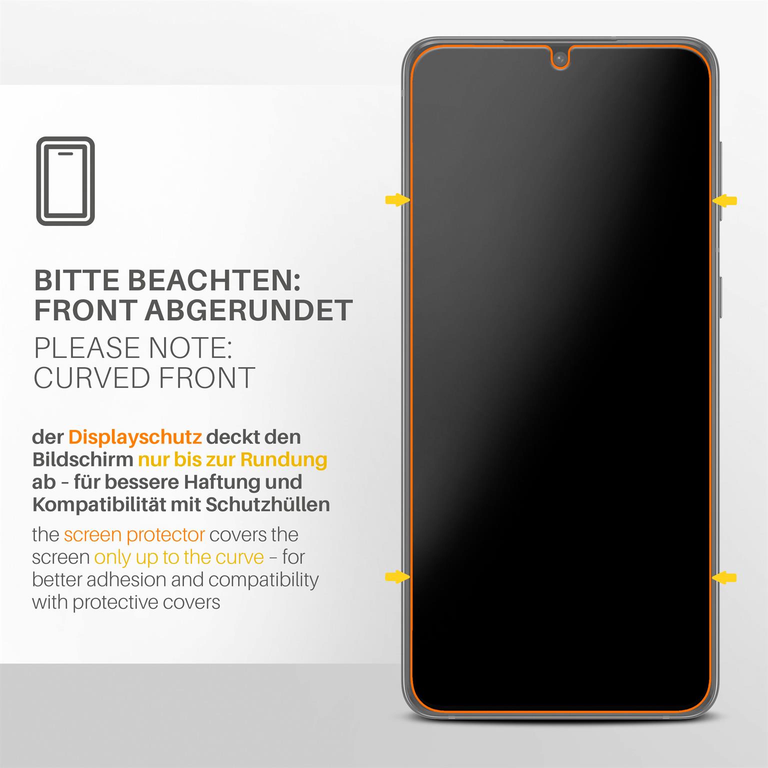 moex FlexProtect Samsung Galaxy S21 Plus Schutzfolie Matt – Weiteres Produktbild 3 moex FlexProtect Samsung Galaxy S21 Plus Schutzfolie Matt – Weiteres Produktbild 3