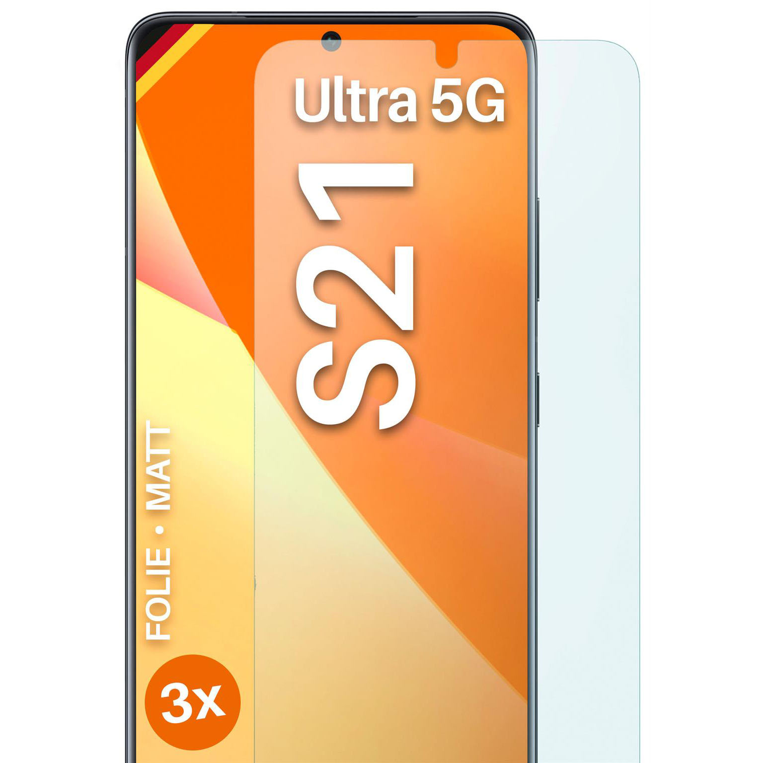 moex FlexProtect Samsung Galaxy S21 Ultra Schutzfolie Matt – Weiteres Produktbild 1 moex FlexProtect Samsung Galaxy S21 Ultra Schutzfolie Matt – Weiteres Produktbild 1