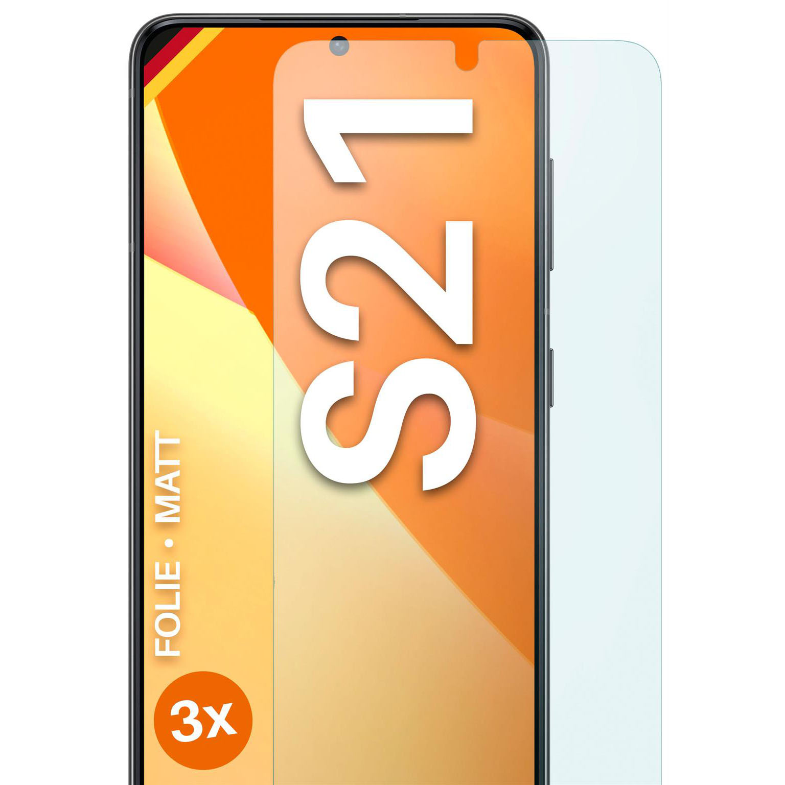 moex FlexProtect Samsung Galaxy S21 Schutzfolie Matt – Weiteres Produktbild 1 moex FlexProtect Samsung Galaxy S21 Schutzfolie Matt – Weiteres Produktbild 1