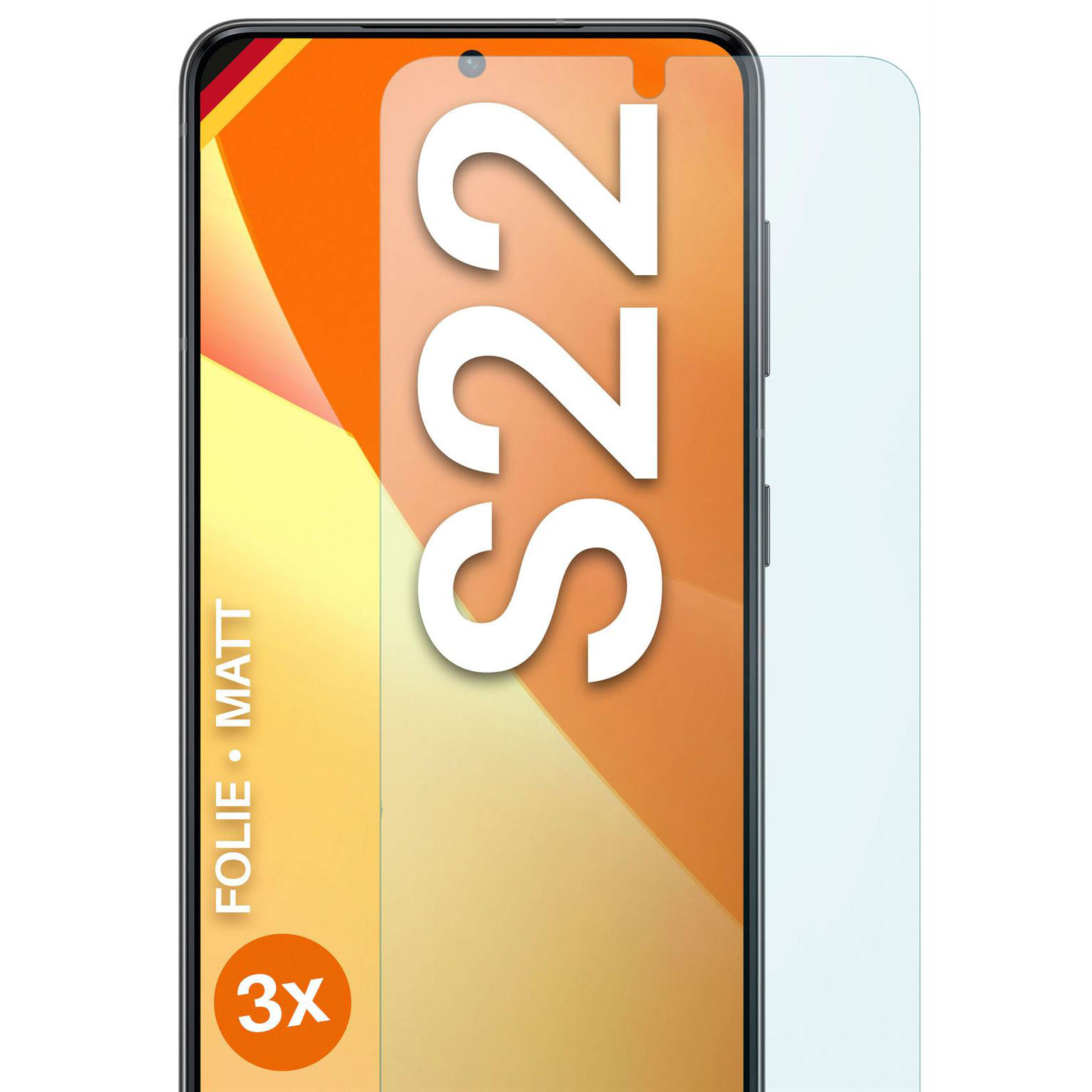 moex FlexProtect Samsung Galaxy S22 Schutzfolie Matt – Weiteres Produktbild 1 moex FlexProtect Samsung Galaxy S22 Schutzfolie Matt – Weiteres Produktbild 1