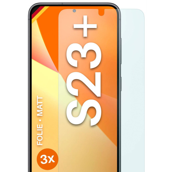 moex FlexProtect Samsung Galaxy S23 Plus Schutzfolie Matt – Weiteres Produktbild 1