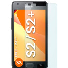 moex FlexProtect Samsung Galaxy S2 Plus Schutzfolie Matt – Weiteres Produktbild 1