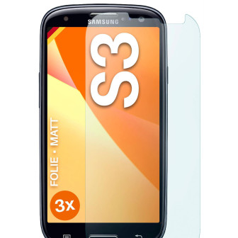 moex moex FlexProtect Samsung Galaxy S3 Schutzfolie Matt – 3er Set