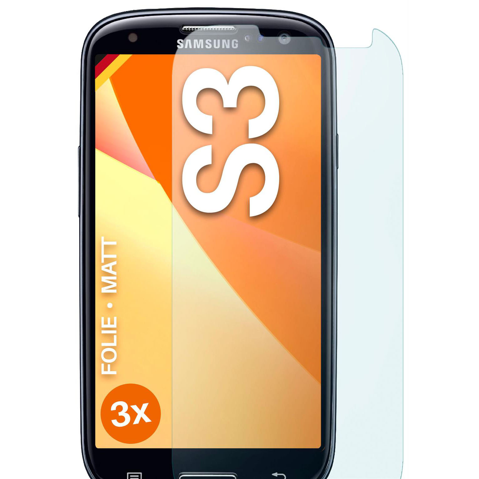 moex FlexProtect Samsung Galaxy S3 Schutzfolie Matt – Weiteres Produktbild 1 moex FlexProtect Samsung Galaxy S3 Schutzfolie Matt – Weiteres Produktbild 1
